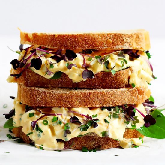 Classic Egg salad sandwich