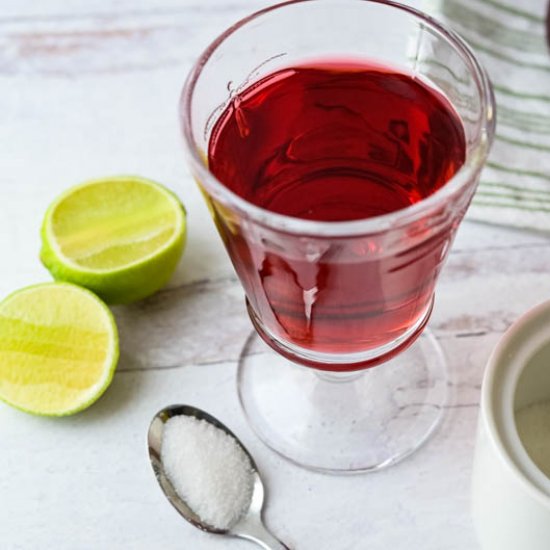 Cold Brew Hibiscus Tea Recipe