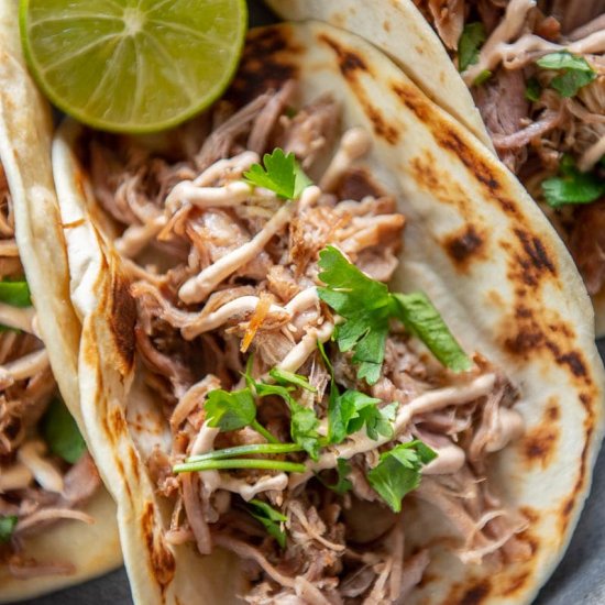 Slow Cooker Pork Tacos