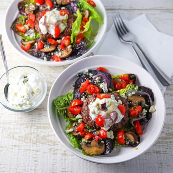 Low Carb Burger Bowls