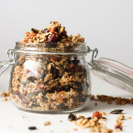 Homemade granola