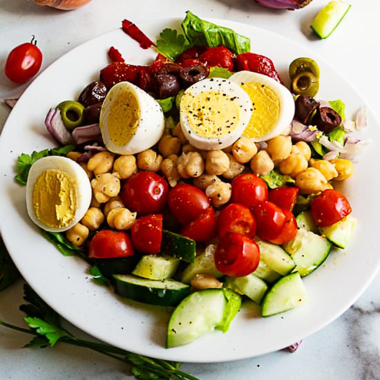 Vegetarian Chopped Salad Recipe