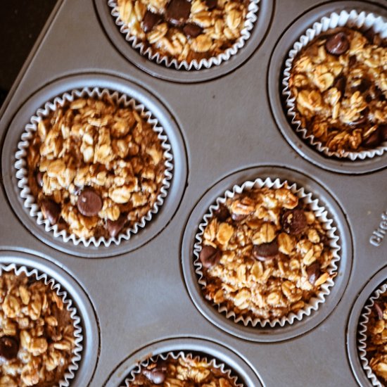 Banana Chocolate Chip Muffins