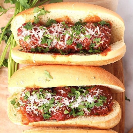 Vegan Meatball Sub