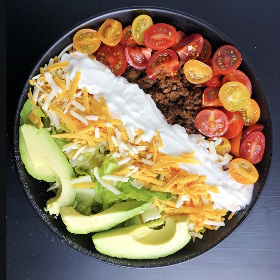 Beyond Beef Taco Salad