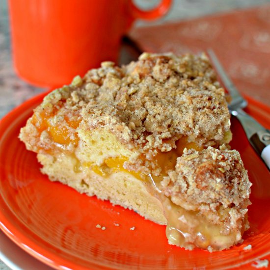 Peach Coffee Cake