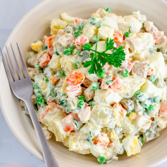 Russian Olivier Salad