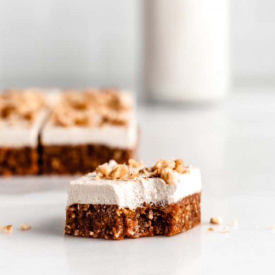 Raw Vegan Carrot Cake