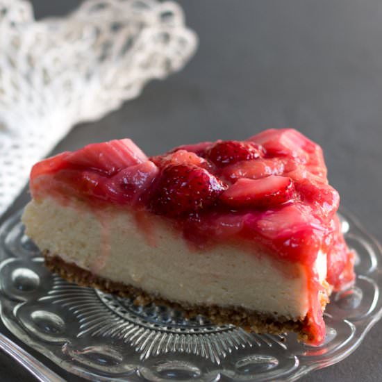 Spring Cottage Cheese Cheesecake