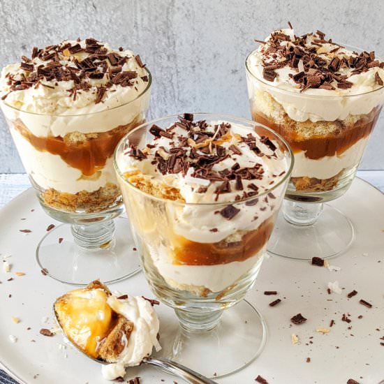 Salted Caramel Tiramisu Parfaits