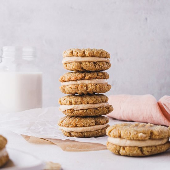 Keto Peanut Butter Cookie Sandwich