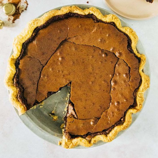 chocolate chess pie