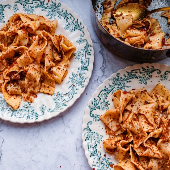 Sicilian Anchovy & Breadcrumb Pasta