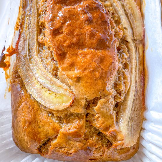 WHOLEWHEAT BANANA AND WALNUTS BREAD