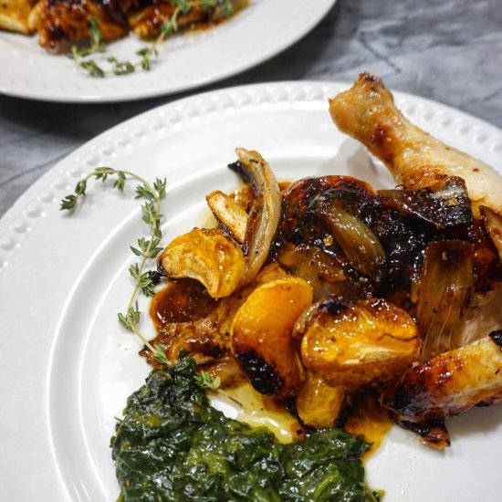 Clementine Honey Roast Chicken