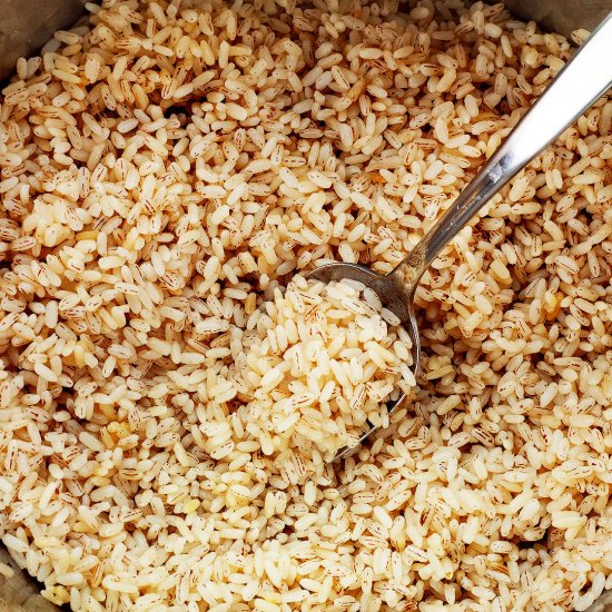 BROWN RICE IN INSTANT POT