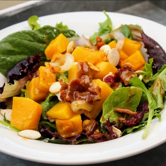 Butternut Squash Salad With Bacon