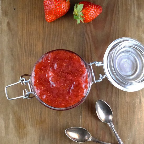 Homemade Strawberry Sauce