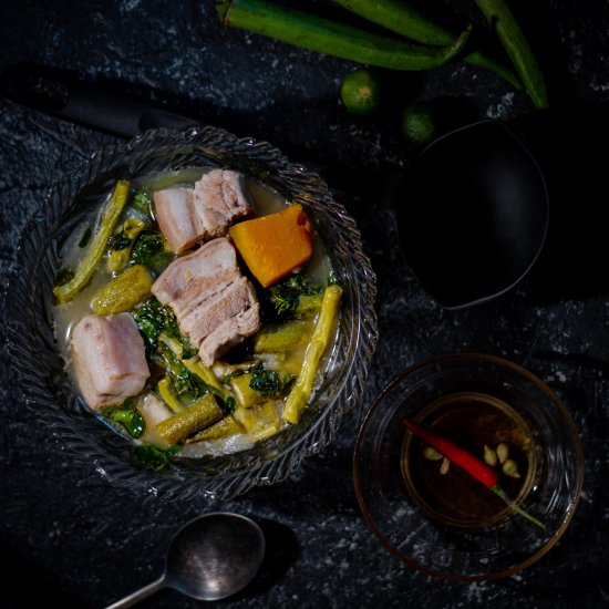 Pork Sinigang with Squash