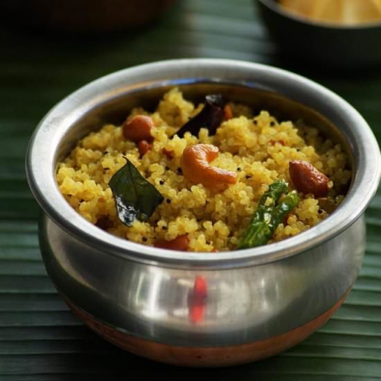 South Indian Lemon Quinoa Recipe