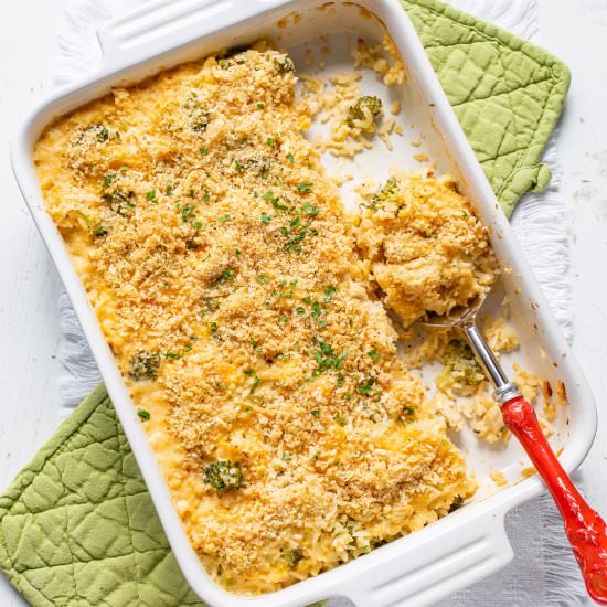 Chicken Broccoli and Rice Casserole