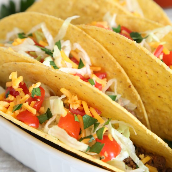 Ground Beef Tacos