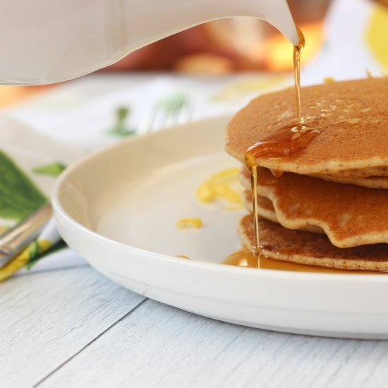 Gluten & Dairy Free Lemon Pancakes