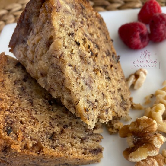 Crockpot Banana Bread