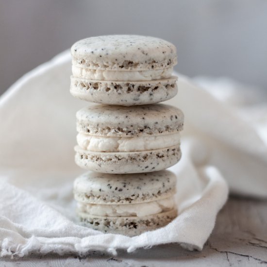 Earl Grey French Macarons