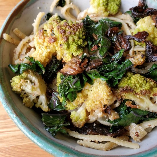 Romanesco Alfredo Pasta