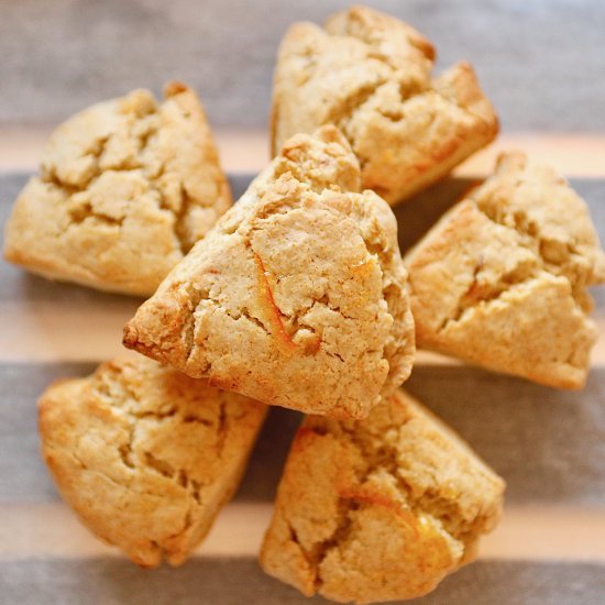 Easy Orange Marmalade Scones