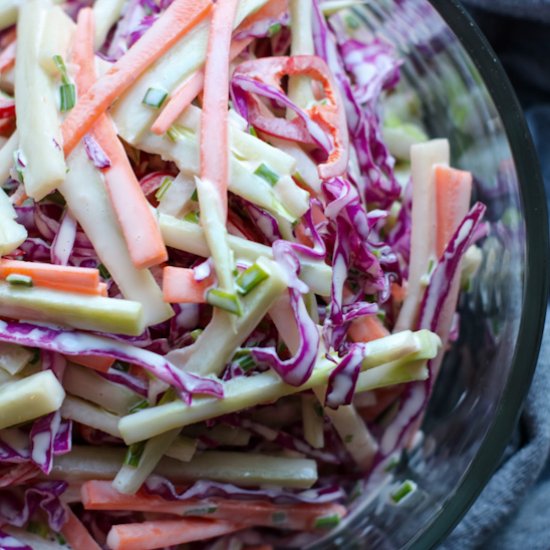 Broccoli Stem Slaw