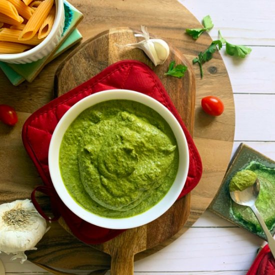 All-Purpose 5 Veggie Pesto Sauce