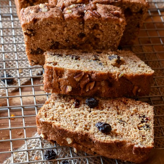 Cinnamon Orange Raisin Bread