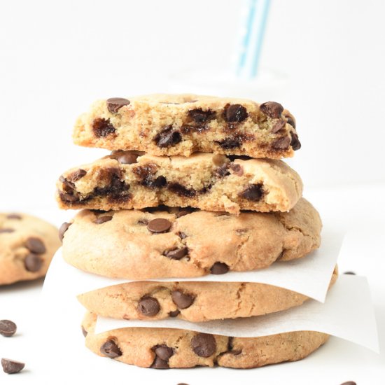 Easy Vegan Chocolate Chips Cookies