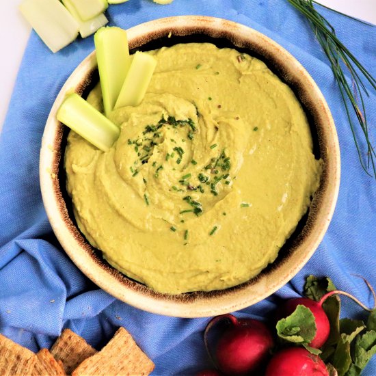 Wild Garlic Hummus