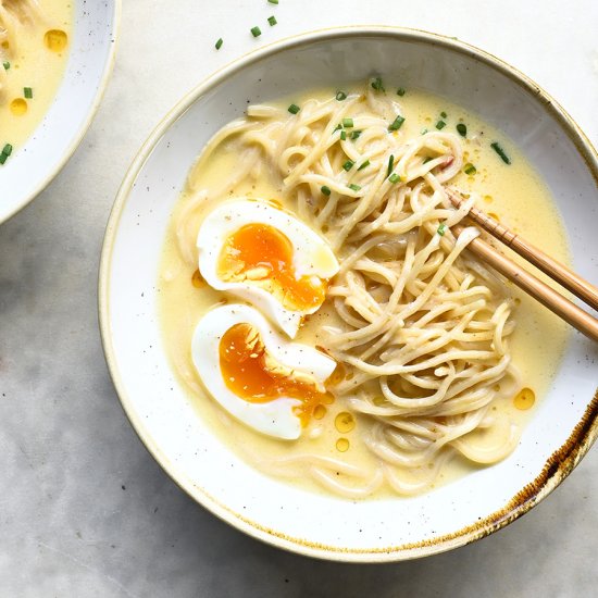 15 minute cheese ramen