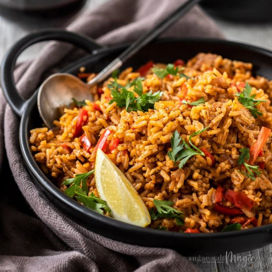 Spanish Red Rice (Arroz Rojo)