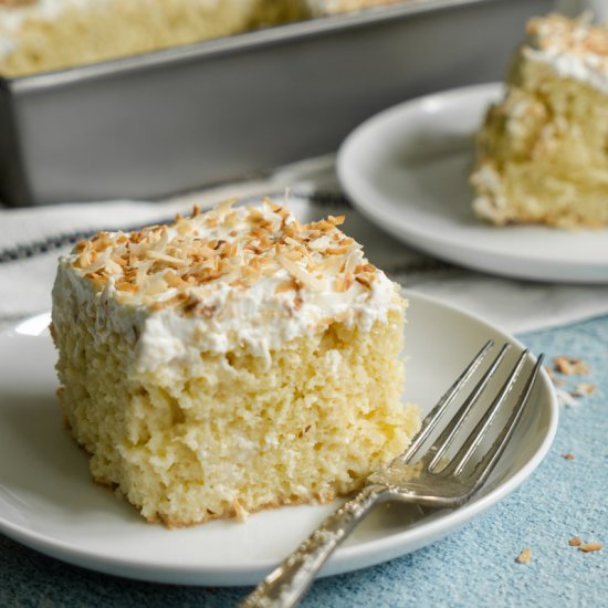 Coconut Tres Leches Cake