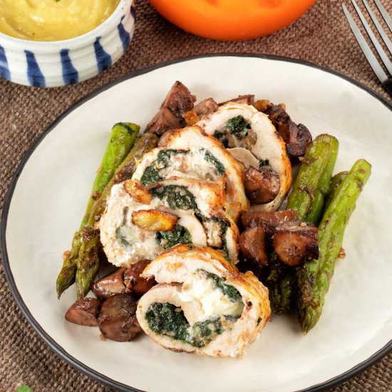 Spinach Stuffed Chicken Breast