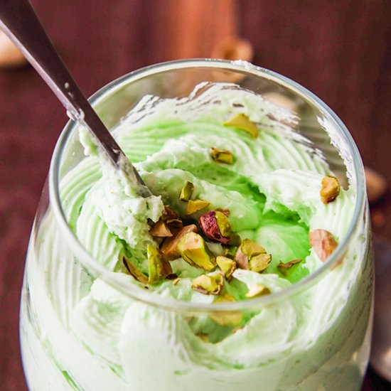 Sugar-Free Pistachio Mousse