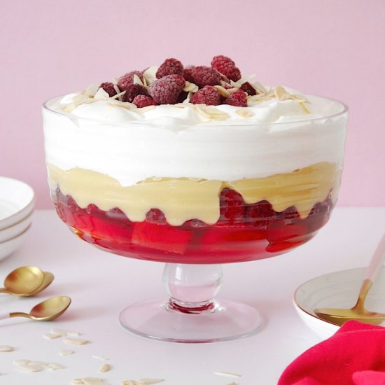 Classic English Raspberry Trifle