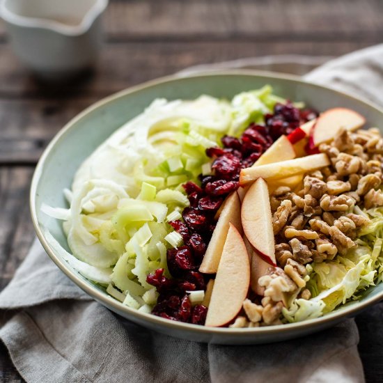 Cranberry Waldorf Slaw