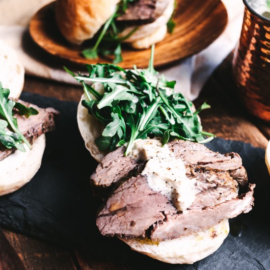 Beef Tenderloin Sliders