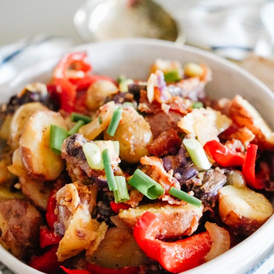 Warm Potato Salad with Bacon