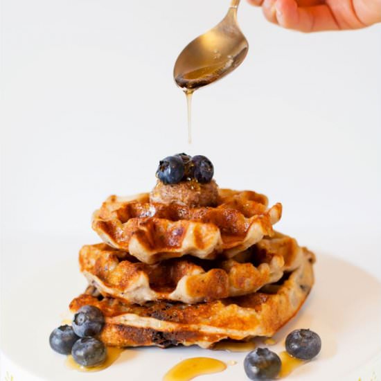 Gluten-Free Banana Waffles