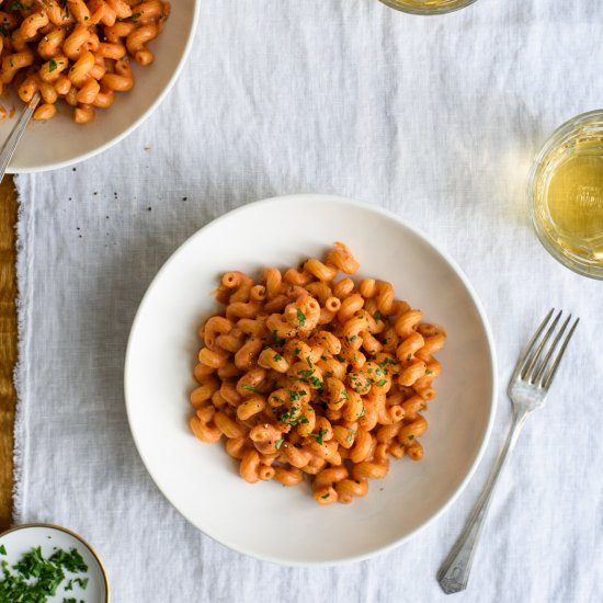 Vegan Creamy Tomato Pasta