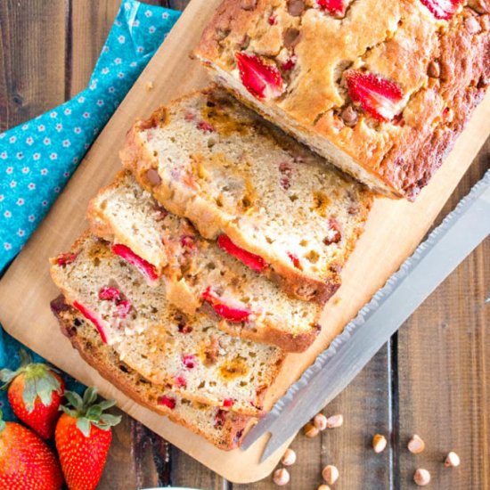 Strawberry Banana Bread