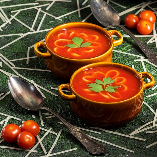 Tomato and pepper soup