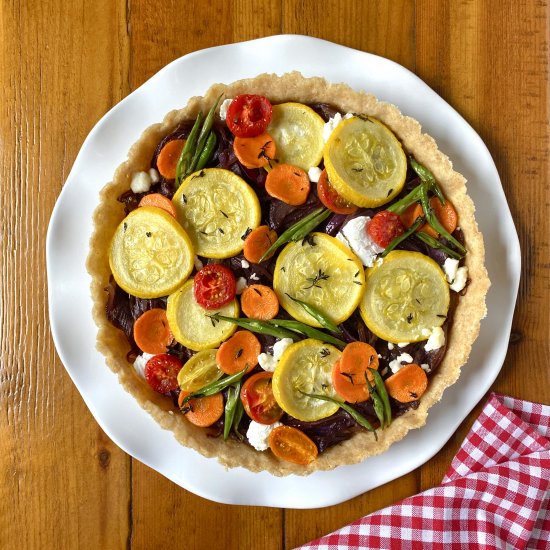 Seasonal Vegetable Tart